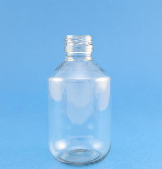 200ml Alpha Veral Bottle Clear PET 28mm 410 Neck